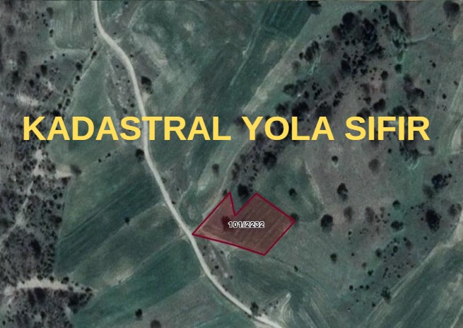 KÜTAHYA ÇAVDARHİSAR YENİCEARMUTÇUK KÖYÜNDE 2.467 M²TARLAMIZ SATILIKTIR. - KÜTAHYA ÇAVDARHİSAR fotoğraf 4